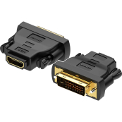 Адаптер-переходник Vention DVI 24+1M/HDMI 19F (ECDB0) 