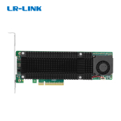 Lr-Link LRNV9541-2IR PCIe x8 2-port M.2 NVMe Adapter 