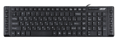 Acer OKW010 [ZL.KBDEE.002] Keyboard USB slim Multimedia black  Клавиатура проводная  