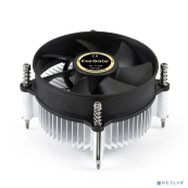 Exegate EX286138RUS Кулер ExeGate EK-11508 (Al, LGA1150/1151/1155/1156/1200, TDP 75W, Fan 90mm, 2200RPM, Hydro bearing, 3pin, 22db, 285г, с термопастой, на винтах, Retail color box) 