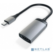 Satechi [ST-TC4KHAM] Адаптер Type-C to HDMI4K 60HZ Поддержка 4K/60Hz. Материал корпуса алюминий. Цвет серый космос.Satechi Type-C HDMI Adapter 