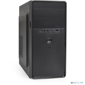 Exegate EX286440RUS Корпус Minitower ExeGate BA-309U2-AA450 (mATX, БП AA450 с вент. 8см, 1*USB+2*USB3.0, HD аудио, черный) 