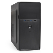 Exegate EX286441RUS Корпус Minitower ExeGate BA-309U2-AA500 (mATX, БП AA500 с вент. 8см, 1*USB+2*USB3.0, HD аудио, черный) 