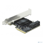 ORIENT J585S5, Контроллер PCI-Ex4 v3.0, SATA3.0 6Gb/s, 5-port int, JMicron JMB585 chipset, oem 