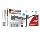 Arm Media LCD-T15 черный 15"-32" макс.30кг настольный поворот и наклон верт.перемещ. Arm Media LCD-T15 черный 15"-32" макс.30кг настольный поворот и наклон верт.перемещ.
