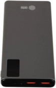 Мобильный аккумулятор Cactus CS-PBFSLT-10000 10000mAh 3A 2xUSB серый 