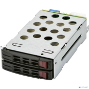 Supermicro MCP-220-00160-0N Опция Dual 2.5" NVMe Drive BKT for 5.25" tray on 743, 745, 502, Supermicro MCP-220-00160-0N Опция Dual 2.5" NVMe Drive BKT for 5.25" tray on 743, 745, 502,