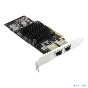 Exegate EX292507RUS Сетевой адаптер ExeGate EXE-X550-T2 (PCI-E x8 v3.0, порты 2xRJ45 (медные), 10Gb/s (10/5/2.5/1Gb/s, 100Mb/s), Server NIC Intel Chipset X550) Exegate EX292507RUS Сетевой адаптер ExeGate EXE-X550-T2 (PCI-E x8 v3.0, порты 2xRJ45 (медные), 10Gb/s (10/5/2.5/1Gb/s, 100Mb/s), Server NIC Intel Chipset X550)