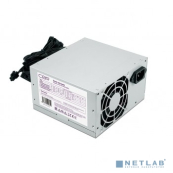 Блок питания CBR ATX 400W, 8cm fan, 24pin/1*4pin/1*IDE/2*SATA, кабель питания 1.2м,черный [PSU-ATX400-08EC] OEM 