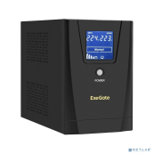 Exegate EX292804RUS ИБП ExeGate SpecialPro Smart LLB-1600.LCD.AVR.2SH.3C13.USB <1600VA/950W, LCD, AVR, 2*Schuko+3*C13, USB, съемн.кабель, металлический корпус, Black>