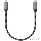 Satechi [ST-U4C25M] Кабель USB4 C to C длина 25 см. Цвет: серый космос&quot; 