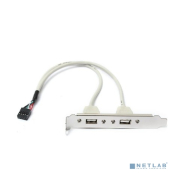 ORIENT C086L30, Планка портов в корпус 2xUSB 2.0, длина кабеля 30см, oem (31302) 