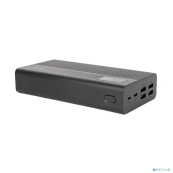 Perfeo Powerbank MOUNTAINS 30000 mAh/LED дисплей/PD + QC 3.0/Type-C/4 USB/Выход: 3A, max 22.5W/Black (PF_D0161) Perfeo Powerbank MOUNTAINS 30000 mAh/LED дисплей/PD + QC 3.0/Type-C/4 USB/Выход: 3A, max 22.5W/Black (PF_D0161)