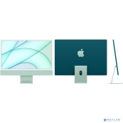 Apple iMac 24 2021 [MGPJ3B/A] Green 24" Retina 4.5K {Apple M1 8C CPU 8C GPU/8GB/512GB SSD/LAN}