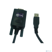 STLab (U225) RTL Кабель-адаптер USB to COM9M, Ret 