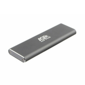 AgeStar 31UBNV1C (GRAY) USB 3.1 Type-C  Внешний корпус M.2 NVME (M-key)  AgeStar 31UBNV1C (GRAY), алюминий, черный [17310] 