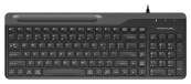 Клавиатура A4Tech Fstyler FK25 черный/серый USB slim [1530215] 