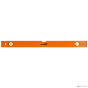 SPARTA Уровень алюминиевый, 600 мм, 3 глазка, желтый, линейка [330235] 