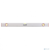 SPARTA Уровень алюминиевый, 600 мм, 3 глазка, линейка [331235] 