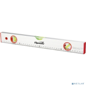 SPARTA Уровень алюминиевый, 1000 мм, 3 глазка, линейка [331295] 