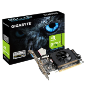 Видеокарта PCI-E GIGABYTE GeForce GT 710 (GV-N710D3-2GL 2.0) 2GB DDR3 64bit 28nm 954/1600MHz DVI-D/HDMI/D-Sub 