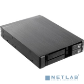 Procase T2-012-SATA3-BK {Hot-swap корзина 2*2.5" SATA3/SAS 6Gb (черный) hotswap trayless aluminium mobie rack module (1x3,5) 1xFAN 80x15mm} Procase T2-012-SATA3-BK {Hot-swap корзина 2*2.5" SATA3/SAS 6Gb (черный) hotswap trayless aluminium mobie rack module (1x3,5) 1xFAN 80x15mm}
