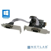 ORIENT XWT-PE2SLP OEM PCI-Ex1, 2xCOM9M, Low Profile 