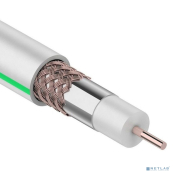 Rexant (01-2431-20) Кабель SAT 703B+Cu/Al/Cu, (75%), 75 Ом, 20м., белый 