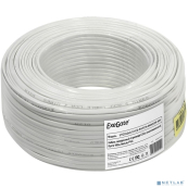 Exegate EX256751RUS Кабель телефонный 4 провода Exegate CCA, многожильный, бухта 100м, белый, PVC Exegate EX256751RUS Кабель телефонный 4 провода Exegate CCA, многожильный, бухта 100м, белый, PVC