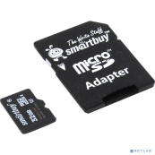 Micro SecureDigital 32Gb Smart buy SB32GBSDCL10-01 {Micro SDHC Class 10, SD adapter} 