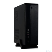 Exegate EX268692RUS Корпус MiniITX Exegate MI-207 Black, miniITX/mATX, &lt;без БП&gt;, 2*USB, Audio 