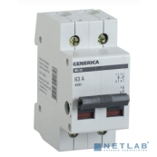 Iek MNV15-2-040 Выключатель нагрузки (мини-рубильник) ВН-32 2Р 40А GENERICA 