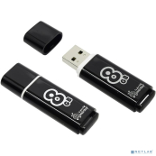 Smartbuy USB Drive 8Gb Glossy series Black SB8GBGS-K 