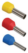 Iek UGN10-001-D14-08 Наконечник-гильза Е1008 1мм2 с изолированным фланцем (желтый) (100 шт) 