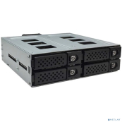 Procase G2-104-SATA3-BK {Hot-swap корзина 4 SATA3/SAS 12G,черный,с замком,hotswap mobie rack 2,5" HDD(1x5,25),4*SATA,2xFAN 40x15mm} Procase G2-104-SATA3-BK {Hot-swap корзина 4 SATA3/SAS 12G,черный,с замком,hotswap mobie rack 2,5" HDD(1x5,25),4*SATA,2xFAN 40x15mm}