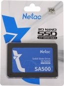 Накопитель SSD Netac SATA III 256Gb SA500 Series 2.5" (NT01SA500-256-S3X) Накопитель SSD Netac SATA III 256Gb SA500 Series 2.5" (NT01SA500-256-S3X)