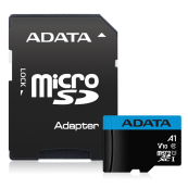 Micro SecureDigital 32Gb A-DATA AUSDH32GUICL10A1-RA1 {MicroSDHC Class 10 UHS-I, SD adapter} Micro SecureDigital 32Gb A-DATA AUSDH32GUICL10A1-RA1 {MicroSDHC Class 10 UHS-I, SD adapter}