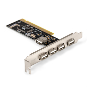 Exegate EX281227RUS Контроллер EXE-352 PCI v2.2, 4*USB2.0 ext. + 1*USB2.0 int., VIA Labs Chipset VT6212L  Exegate EX281227RUS Контроллер EXE-352 PCI v2.2, 4*USB2.0 ext. + 1*USB2.0 int., VIA Labs Chipset VT6212L