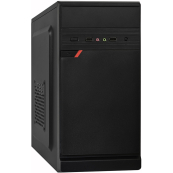 Exegate EX283056RUS Корпус Minitower ExeGate BAA-106 Black, mATX, &lt;без БП&gt;, 2*USB, Audio 