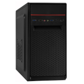 Exegate EX283061RUS Корпус Minitower ExeGate BAA-107U Black, mATX, &lt;AAA350, 80mm&gt;, 1*USB+2*USB3.0, Audio 