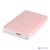 Gembird EE2-U3S-65 Внешний корпус 2.5" розовое золото, USB 3.0, SATA, алюминий Gembird EE2-U3S-65 Внешний корпус 2.5" розовое золото, USB 3.0, SATA, алюминий
