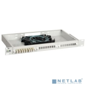 ITK 1U кросс укомплектованный: SC (duplex) 12шт;  (OM4) 