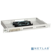 ITK 1U кросс укомплектованный: LC (duplex) 20шт;  (OM3) 