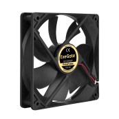 Exegate EX283385RUS Вентилятор ExeGate ExtraPower EP12025S2P, 120x120x25 мм, подшипник скольжения, 2pin, 1600RPM, 26dBA Exegate EX283385RUS Вентилятор ExeGate ExtraPower EP12025S2P, 120x120x25 мм, подшипник скольжения, 2pin, 1600RPM, 26dBA