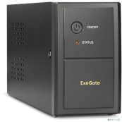Exegate EP285475RUS ИБП ExeGate Power Back BNB-850.LED.AVR.EURO.RJ <850VA/480W, LED, AVR,2 евророзетки, RJ45/11, Black>