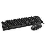Exegate EX295302RUS Комплект ExeGate Professional Standard Combo MK110 (клавиатура влагозащищенная 104кл. + мышь оптическая 1000dpi, 3 кнопки и колесо прокрутки, длина кабелей 1,5м; USB, черный, Color Exegate EX295302RUS Комплект ExeGate Professional Standard Combo MK110 (клавиатура влагозащищенная 104кл. + мышь оптическая 1000dpi, 3 кнопки и колесо прокрутки, длина кабелей 1,5м; USB, черный, Color