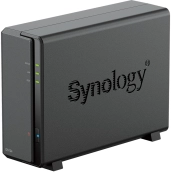Synology DS124 Сетевое хранилище 1x 2.5&quot; / 3.5&quot;, горячая замена, RAID modes: keine, 1x GB-LAN, Веб-сервер, 2x USB3.0, процессор: Quad Core 1.40 GHz, 1 GB ОЗУ  