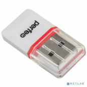 Perfeo Card Reader Micro SD, (PF-VI-R008 White) белый (PF_5056) Perfeo Card Reader Micro SD, (PF-VI-R008 White) белый (PF_5056)