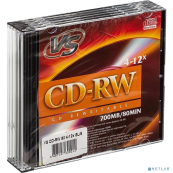VS CD-RW 80 4-12x SL/5 (VSCDRWSL501)(620212) VS CD-RW 80 4-12x SL/5 (VSCDRWSL501)(620212)