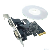 Espada Контроллер PCI-E, 2S port, AX99100, (PCIe2SAX) (45805) Espada Контроллер PCI-E, 2S port, AX99100, (PCIe2SAX) (45805)